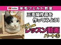 【羊毛フェルト】NEW！「三毛猫レッスン動画⑤」　#羊毛フェルト　＃羊毛フェルト猫　＃羊毛フェルト犬　#羊毛フェルト講座　＃羊毛フェルト作り方　#リアル羊毛フェルト