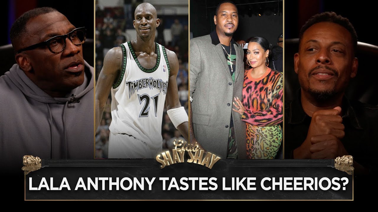 Кевин Гарнетт действительно сказал Кармело Энтони, что Лала Энтони на вкус как Cheerios? Я в клуб...