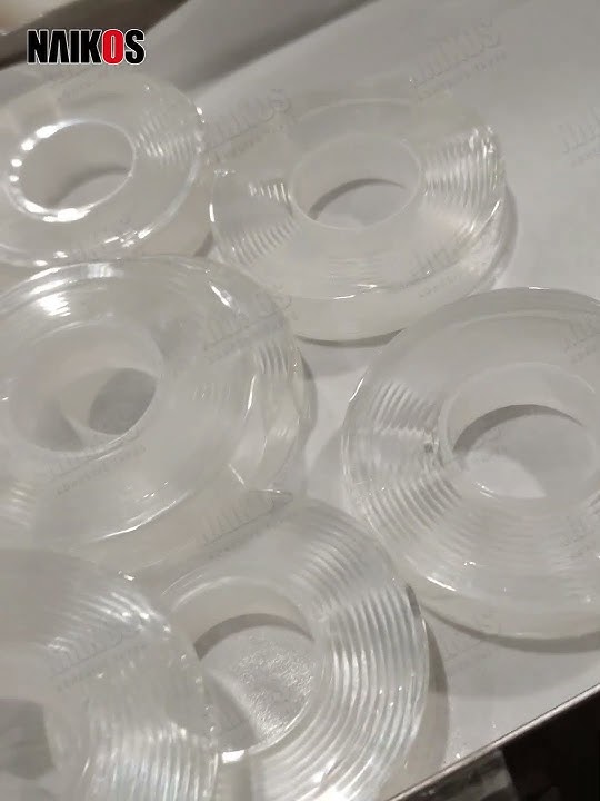 Strong Clear Waterproof Double Sided Velcro Tape Nanotape