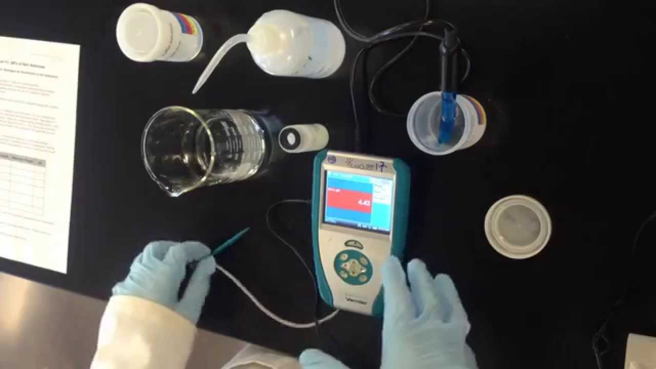 Calibrating a LabQuest pH Probe Tutorial YouTube