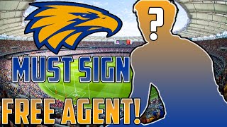West Coast MUST Sign This Player In The 2025 AFL Free Agency!
