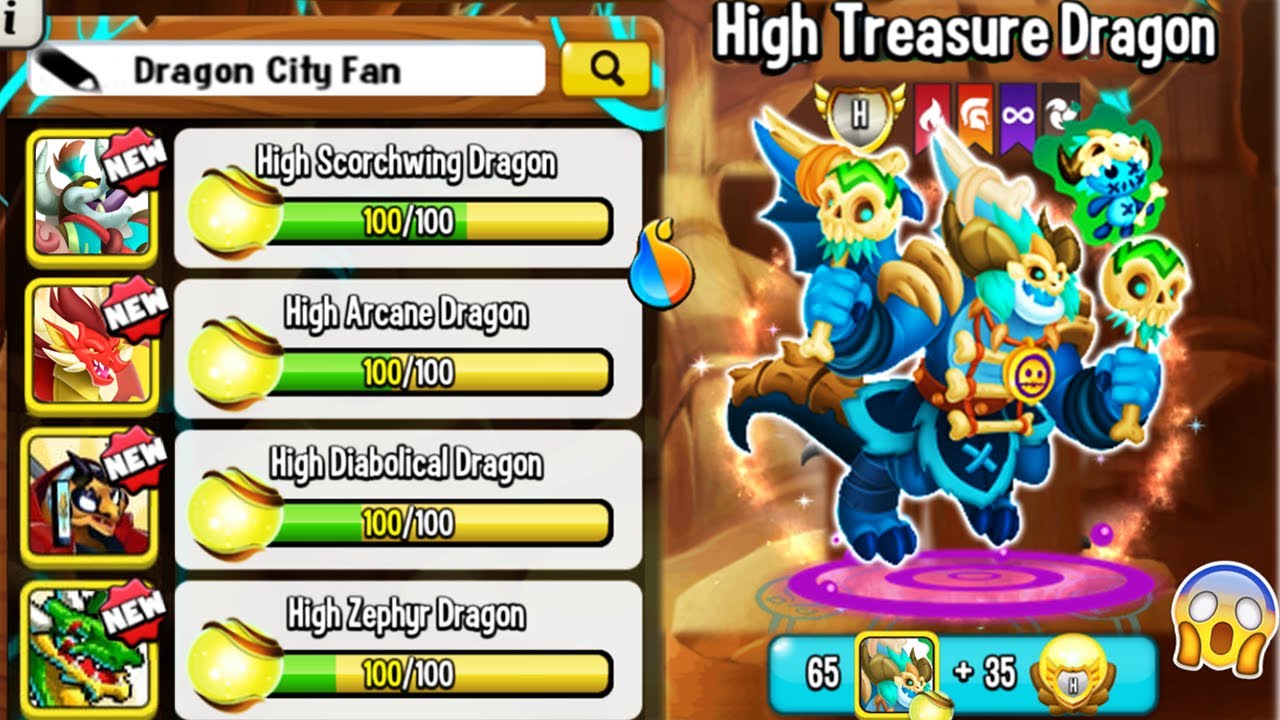 Dragon City - Max upgrade for DOOM DANCER DRAGON | MAX Level 70 (UNSTOPPABLE)! 😱