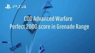COD Advanced Warfare: 2000 Perfect Score in Grenade Range+ Super Fast Easy Way to Farm Grenade Kills
