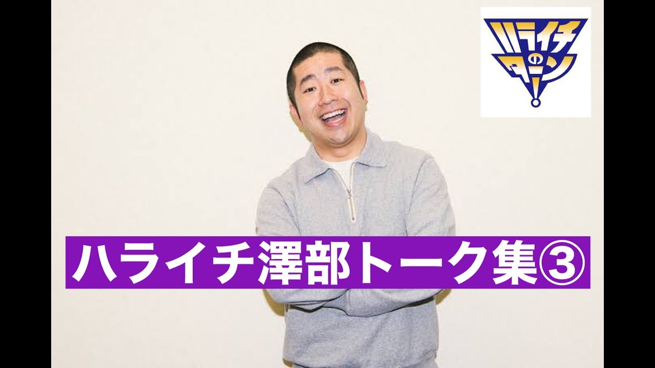 【聞き流し】【作業用／睡眠用】【ラジオ】ハライチ澤部フリートーク集③　ハライチのターンまとめ