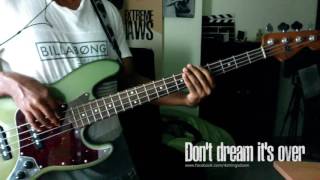 Video thumbnail of "Don't dream it's over - Bass Cover"