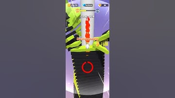 #275#stackball#tiles breker#🔥⚾⚾🔥#gameplay#🌱🌈🌴#ios #androidgames #3d #all levels#games #short