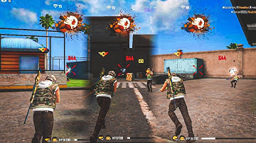 Hacker in training mode free fire || AWM & SPEED & AUTO HEADSHOT HACKER 😱😱 ..