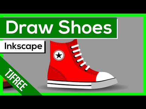 Inkscape | Draw Shoes in Vector Art / SVG