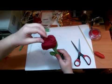Розы из носков Розы из носков
