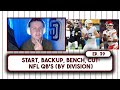Phenomenal Phan | 39 | Start, Backup, Bench, Cut: NFL QB&#39;s By Division!