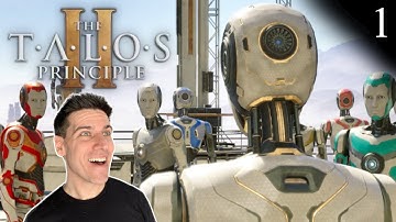 The 1k Celebration & Exploring New Jerusalem - Talos Principle 2 | Blind Playthrough [Part 1]