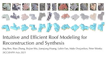 [SIGGRAPH Asia 2021] Intuitive and Efficient Roof Modeling for Reconstruction and Synthesis
