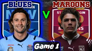 New South Wales vs Queensland | State Of Origin  Game 1 | Live Commentary & Play By Play!