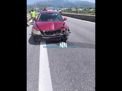 Σύγκρουση ταξί με βυτιοφόρο στην Γέφυρα χωρίς τραυματισμό