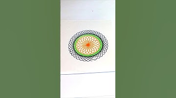 Do you like it? 😍#spirograph #satisfying #asmr