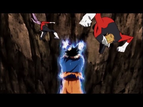 Ultra Instinct Goku vs Toppo and Dyspo DBS