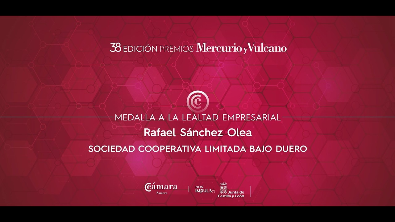 Vídeo de la Medalla a la Lealtad Empresarial 2026 a Rafael Sánchez Olea
