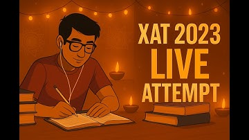 Late Night Study | XAT 2026 | TARGET 99.90 XAT 2026 #studywithme #xatprep #cat2025
