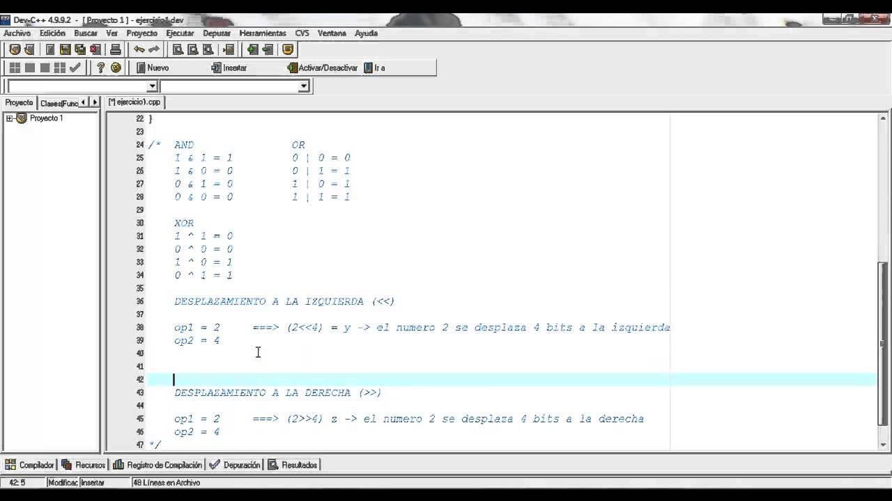 Manipulacion de bits parte 1 - YouTube