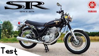 'Test' Depuis 1978 Yamaha produit cette moto qui ne démarre qu'au KICK  'SR400 de 2014'