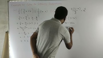 15.5 Linear Inequations // Example 4 (iii) (iv) // RD Sharma // class 11