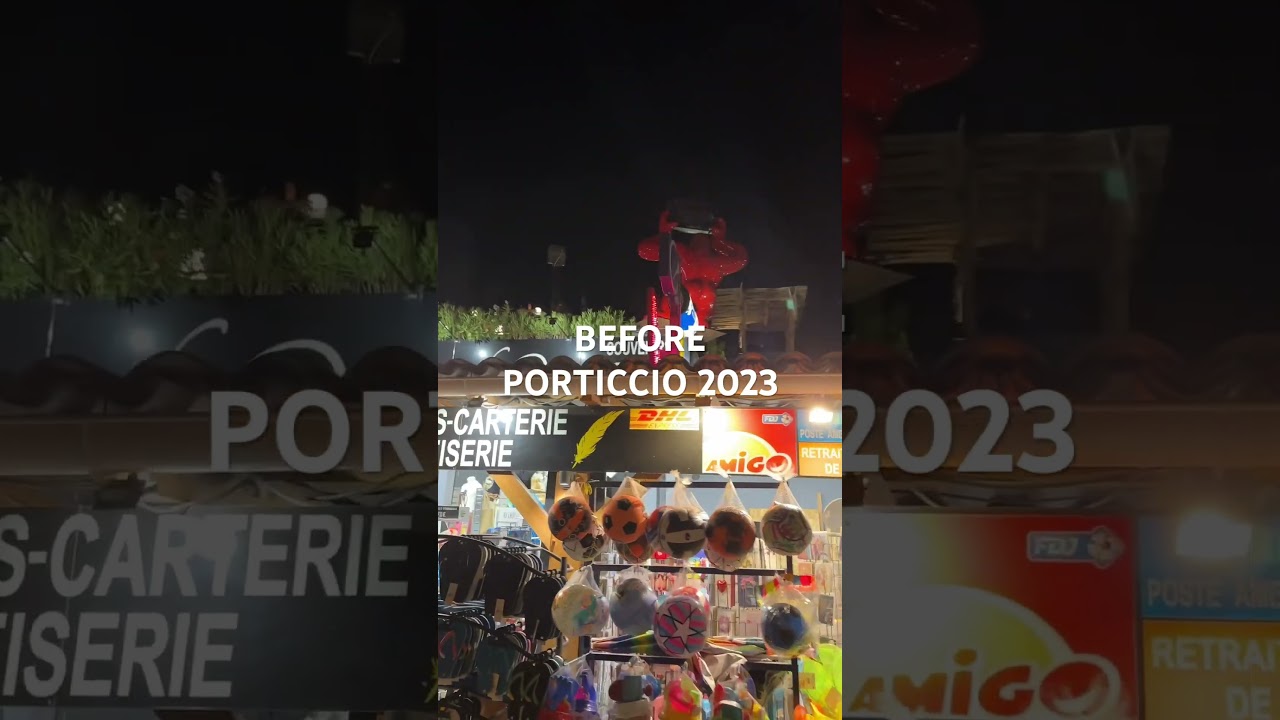 BEFORE PORTICCIO 2023