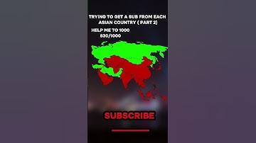 Trying to get a sub from each Asian Country (Part 2) #mapper #mapping #map #asia