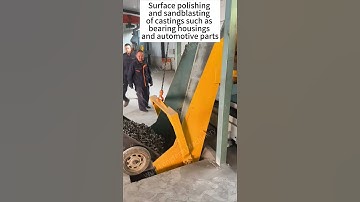 Tracked Type Shot Blasting Machine Equipped with Automatic Loading and Unloading Production Line