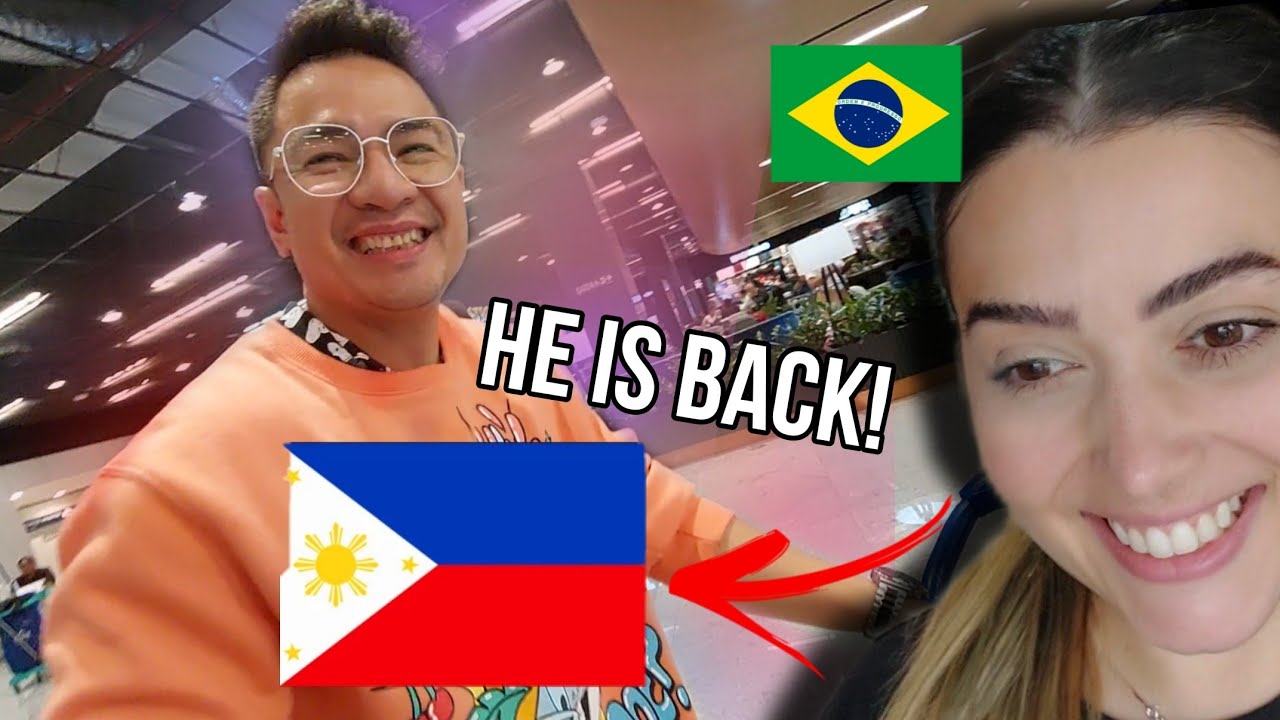 MY FILIPINO HUSBAND ARRIVED in BRAZIL after 7 months ONBOARD 