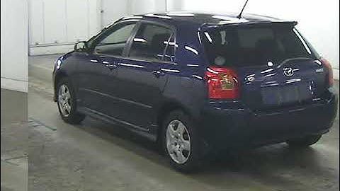 2002 TOYOTA COROLLA RUNX Z ZZE123 - Japanese Used Car For Sale Japan Auction Import