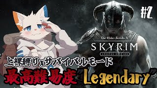 【The Elder Scrolls V: Skyrim Special Edition】すれ違う人々に変態と罵られる主人公 #2【ケモノVtuber】