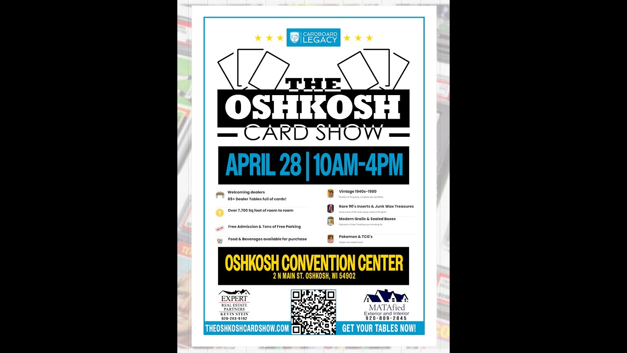 pokemon card shows in wisconsin Calling all collectors! The Wisconsin Card Show is coming to @bairdcenter in Milwaukee on May 16-18! From sports cards to Pokmon & more, this is the ultimate event for