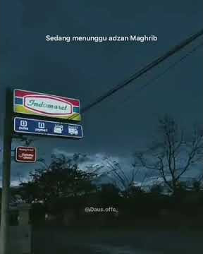 Story WA Ramadhan || Menunggu Adzan maghrib