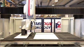 EMMEDUE - Polar 5 axis Plus Bridge Saw CNC - First in USA