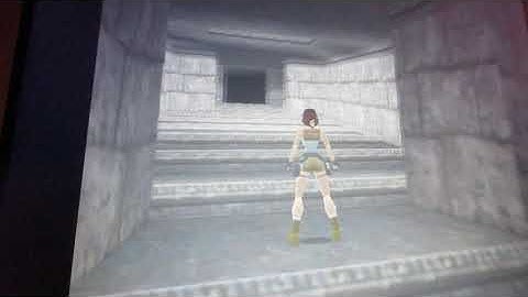 "Tomb Raider 1 Walkthrough" Part 3 (Level 1 Caves-Part 2 of 2) (Read Description)