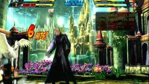 MvC3 - Wesker/Spencer-β Command Grab Reset