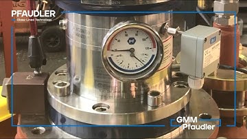 DIN tolerances visualized with a Pfaudler drive VSO2 fleXeal®