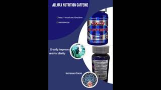ALLMAX Nutrition Caffeine,100 Tablets
