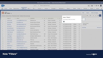 How to create a new filtered leads view in Salesforce
