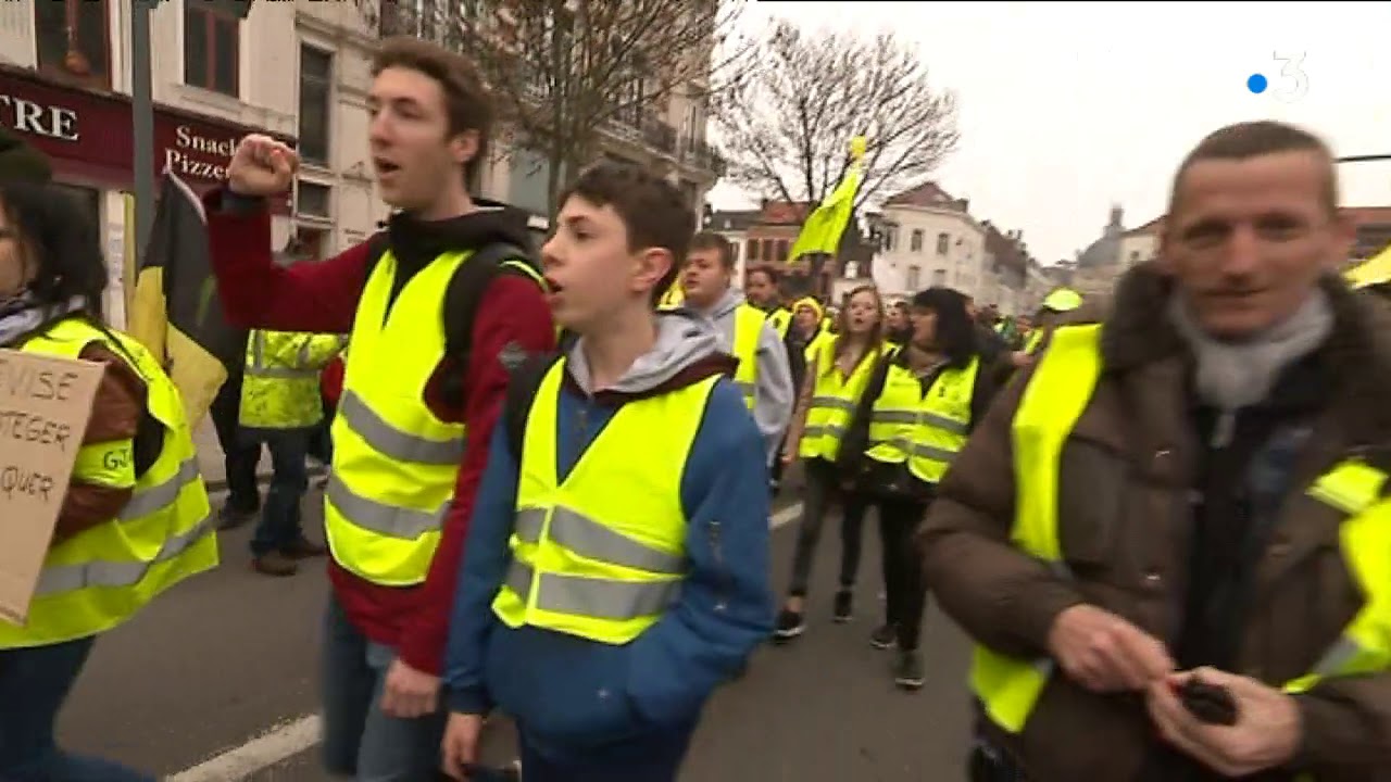 Acte 19 Marche Des Gilets Jaunes Entre Tourcoing Et Lille