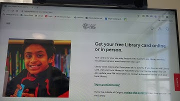 Get Calgary Library Card Online Free