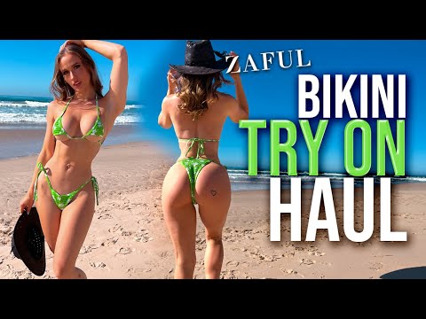 Zaful - NEW Bikini Try On Haul ( 2023 )