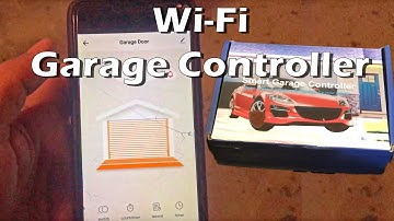 Garage WiFi Controller - Smart Garage Opened work with Alexa - Google Nest