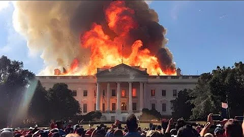 13 minutes ago, the US presidential palace in Washington was brutally destroyed by a Russian Yak-141