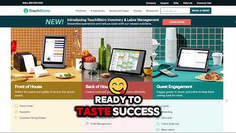 TouchBistro: Best Restaurant POS System 2024 | Free Demo