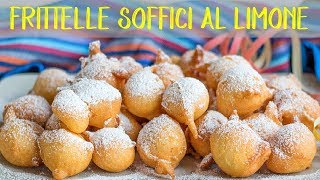 FRITTELLE SOFFICI AL LIMONE Ricetta Facile. Le Frittelle al Cucchiaio di Nonna pronte in 5 minuti