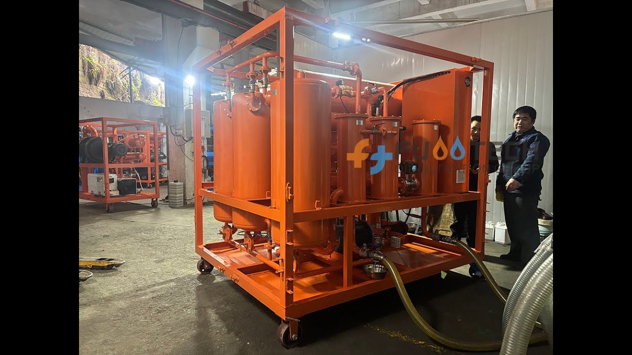 FUOOTECH Insulation Oil Regeneration System ZYD-I-100  Transformer Oil Purifier Machine