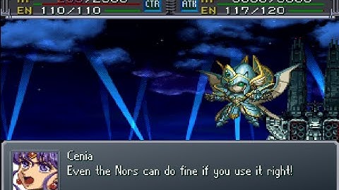 Super Robot Wars Alpha Gaiden - Nors Ray Attacks