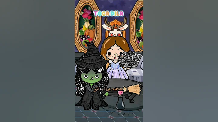 Old women become beautiful because of the crown #tocaboca #tocalifeworld #fyp #shorts