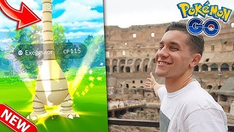 ALOLAN EXEGGUTOR in Pokémon Go: IT CAN'T EVEN FIT ON THE SCREEN LOL!